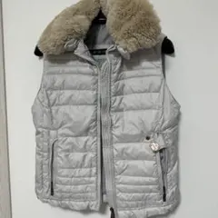 HETREGÓ グレー ダウンベスト サイズ5 — image 1