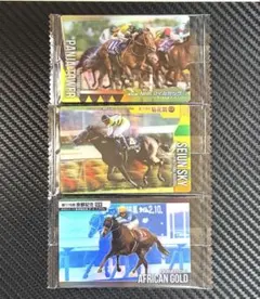 サラブレッドホースコレクション　第4R パンジャタワー 他　3枚セット — image 1