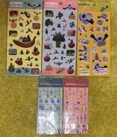 PUPPET SUNSUN シール 5枚セット — image 1
