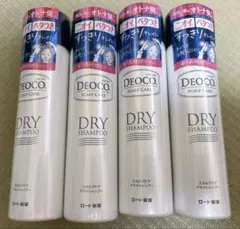 DEOCO スカルプケア ドライシャンプー 4本セット — image 1