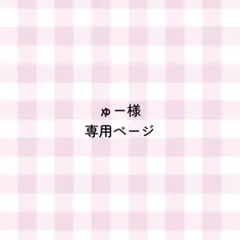 ゅー様　専用ページ — image 1