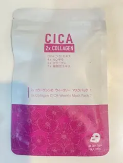 CICA 2x COLLAGEN ウィークリーマスクパック 7枚入 — image 1