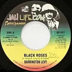 【7インチレコード】BARRINGTON LEVY BLACK ROSES — image 1