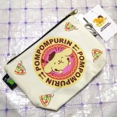 新品未使用 ポムポムプリン 30周年 布ポーチ ビザ モグモグ しまむら — image 1