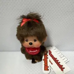 【新品タグ付き】　顔でかモンチッチ SS サイズ　キーチェーン 女の子 #JH — image 1
