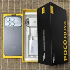 POCO F8 Pro Black 12GB/256GB SIMフリー 中古美品 — image 1
