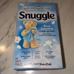 Snuggle Blue Sparkle 乾燥機用柔軟剤シート 80枚入り — image 1