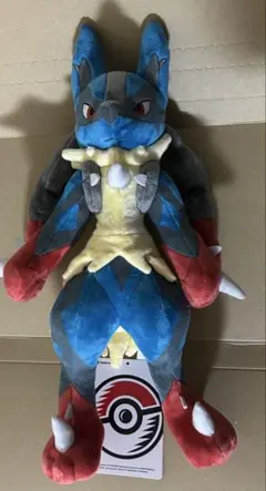 ポケモンセンター　メガルカリオ　ぬいぐるみ — image 1