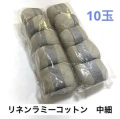 DARUMA リネンラミーコットン中細　10玉 — image 1