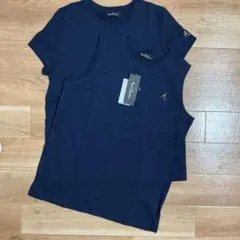 週末セール‼️AnneCoquine 半袖Tシャツ＆タンクトップセット ネイビーM — image 1