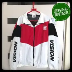 VISION STREET WEAR ナイロンジャケット M【ゴム部分変色あり】 — image 1