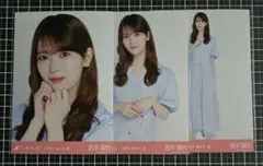 乃木坂46 岩本蓮加 パフスリーブAラインワンピ コンプ — image 1