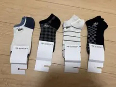 LACOSTE アンクルソックス 4足セット 22~24cm 特価品 — image 1