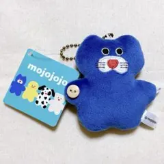 mojojojo とわともマスコットキーホルダー Nicky 猫 青 — image 1