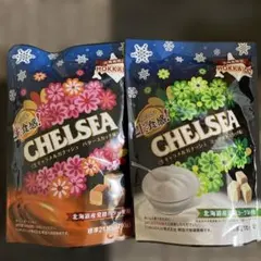 ［北海道限定］明治CHELSEA 生キャラメルガナッシュ 2種セット — image 1