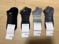 LACOSTE ラコステ アンクルソックス 4足セット 特価品 一着限リ — image 1
