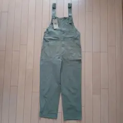 お値下7/9迄　Nachu & Diary　サロペット　オリーブ　4600円 — image 1