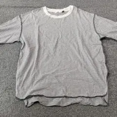 【秋冬物値下げ中】ITEMS ボーダー　Tシャツ — image 1