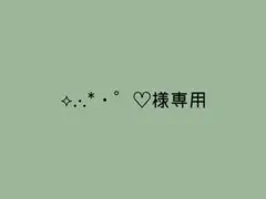 ⟡.·.*・゜♡様専用 — image 1
