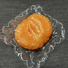 Mizimo　ミジモ　スクイーズ　リアルみかん　みかん　オレンジ　やわやわ袋 — image 1