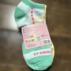 スニーカーソックス 5Pセット 紙パックドリンク柄 20-24cm — image 1