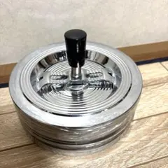 【新品】クロームラインⅡ 回転灰皿 大 — image 1