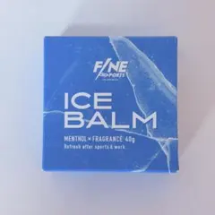 【新品未開封】FINE SPORTS アイスバーム 40g マッサージ 冷感 — image 1