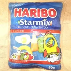 【オンクレ獲得品段ボール発送】HARIBO Starmix クッション ハリボー — image 1