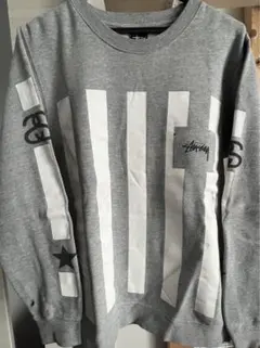 STUSSY プリントスウェット 裏起毛 S — image 1