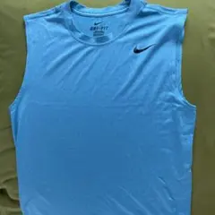 NIKE DRI-FIT ノースリーブ ブルー — image 1