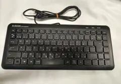 ELECOM 有線キーボード TK-FCM077PBK — image 1