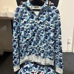 A BATHING APE シャークパーカー ショートパンツ セット — image 1