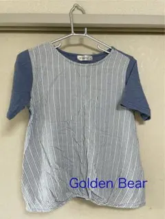 Golden Bear 半袖 カットソー ストライプ M — image 1
