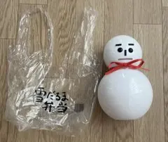 雪だるま弁当 容器 1個 貯金箱 — image 1