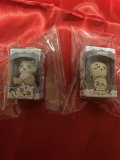 ちいかわ アノコ ラッコ フィギュアキーホルダー 2種セット — image 1