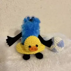 あひるの浮き輪×ビーチボール | ハンドメイド — image 1