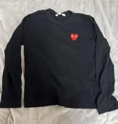 PLAY COMME des GARCONS 長袖Tシャツ ブラック M — image 1