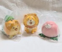 くだもの妖精さん ミニフィギュア 3種セット　ガチャ — image 1