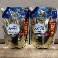 ファブリーズプレミアム消臭➕除菌成分最高レベル無香料特大610mL✖️2袋　新品 — image 1