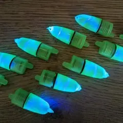 置き竿用　ブルー 青LED　10点セット ブッコミサビキ　トリック　受太郎 — image 1