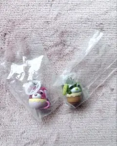 お茶犬　めじるしアクセサリー　リョク　ハナ — image 1