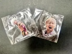 【未開封】プロレスリングノア YO-HEY アクリルキーホルダー 2種セット — image 1