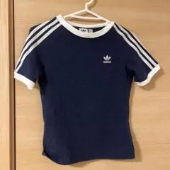adidas スリーストライプス スリムラグラン半袖Tシャツ — image 1