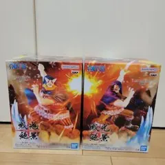 ワンピース ONEPIECE 戦光絶景 ドリー ブロギー フィギュア 2種セット — image 1