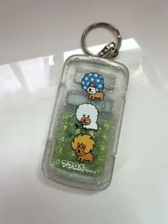 アフロ犬　電卓　キーホルダー　平成レトロ — image 1