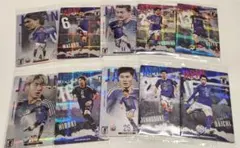 ツインウエハース サッカー日本代表 10点セット — image 1