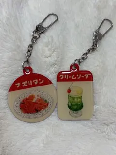 レトロ喫茶　ガチャガチャ　クリームソーダ ナポリタン — image 1