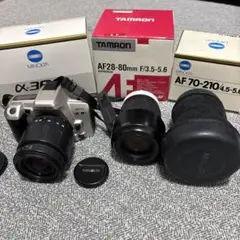 MINOLTA α-360si フィルム一眼レフカメラ レンズセット — image 1