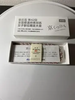 第42回全国都道府県対抗女子駅伝 京くっひも 記念品 — image 1