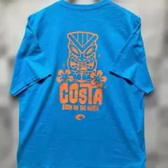 [アメリカ製] 古着　半袖　ブルー　L アメリカ製　Tシャツ — image 1